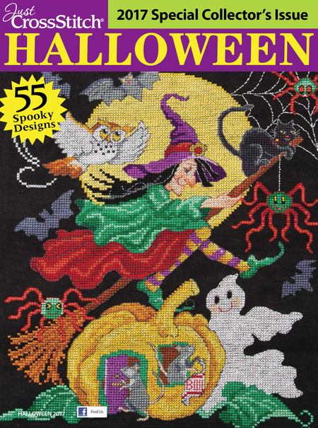 2017 Just Cross-Stitch Halloween Special Collector's Issue